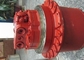 Hyundai R225-9 Volvo EC210 Excavator Final Drive Motors With Gearbox TM40VC-05 Red Color
